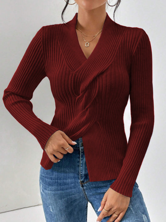Damen eleganter Strickblazer Heidi-Mode