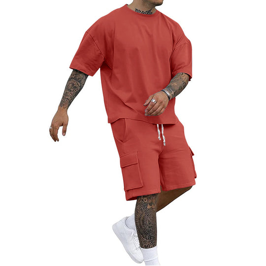 Heidi Mode | T-Shirt Werkzeugshorts Sportanzug
