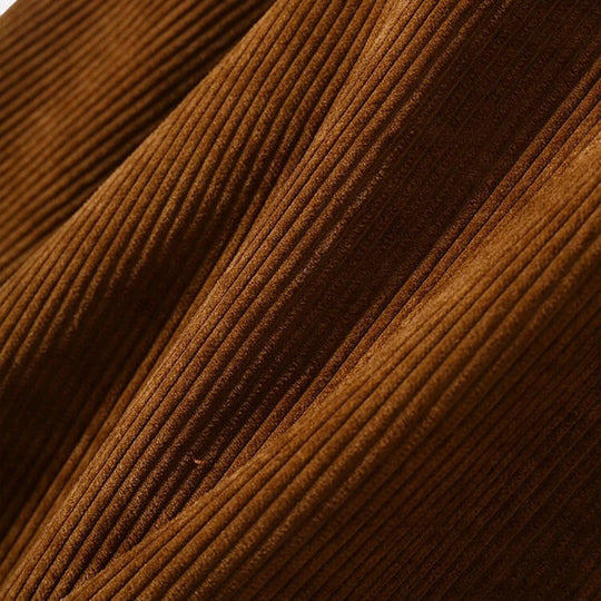 Herren Cordjacke mit fein strukturierter Optik und praktischer Brusttasche Heidi-Mode