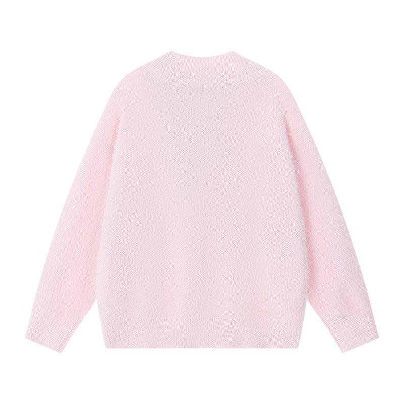 Damen Kuscheliger Pullover mit innovativem Schal-Detail Heidi-Mode