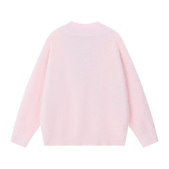 Damen Kuscheliger Pullover mit innovativem Schal-Detail Heidi-Mode