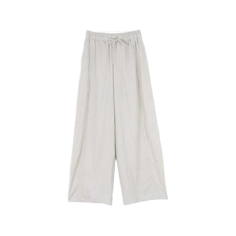 Damen weite Loungehose mit elastischem Bund und komfortablem Schnitt Heidi-Mode