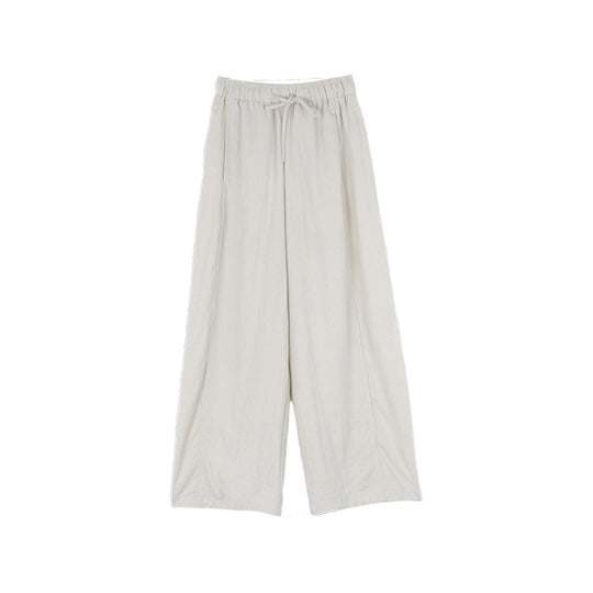 Damen weite Loungehose mit elastischem Bund und komfortablem Schnitt Heidi-Mode