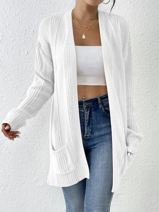 Damen Strickjacke mit Taschen Heidi-Mode