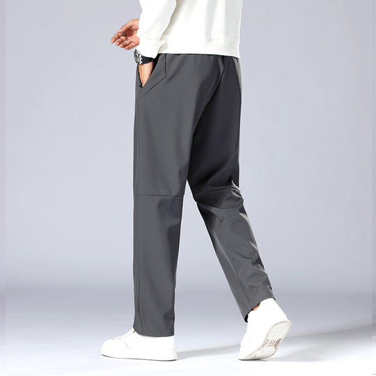 Herren Freizeit-Hose mit elastischem Bund und atmungsaktiven Eigenschaften Heidi-Mode
