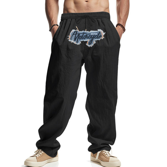 Herren Bequeme Freizeit-Pants mit elastischem Bund und seitlichen Taschen Heidi-Mode