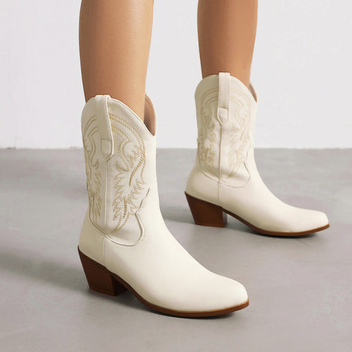 Elliot | Bestickte Stiefeletten