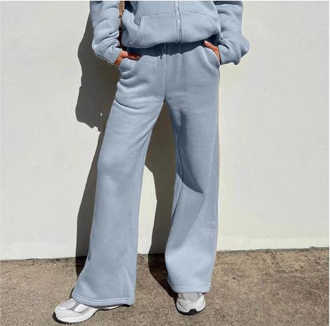 Damen Sportliches Sweatshirt-Set mit Kapuze und weichen Materialien Heidi-Mode
