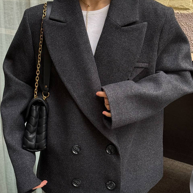 Damen oversized Wollblazer Heidi-Mode