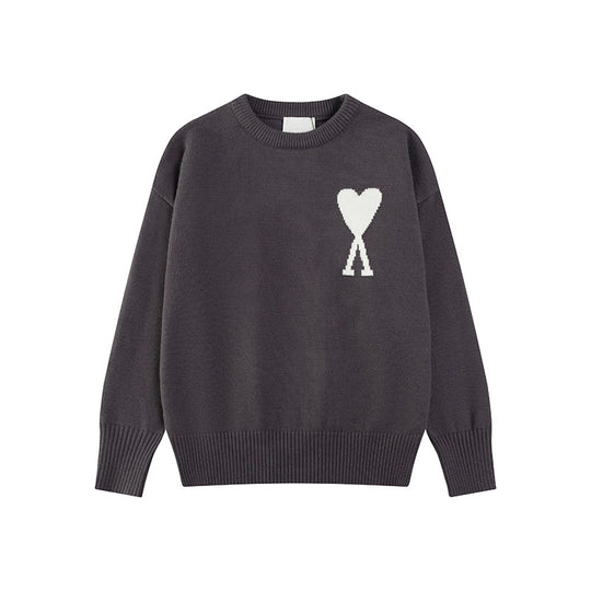 ✅ Heidi-Mode | Herzbestickter Damenpullover