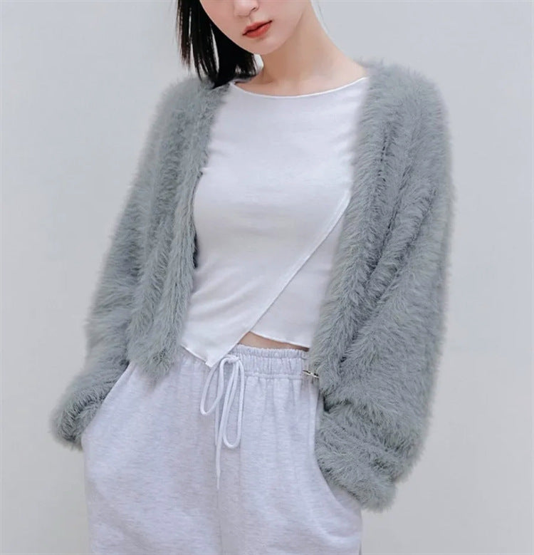 Damen Kuscheliger und lässiger Cardigan Heidi-Mode