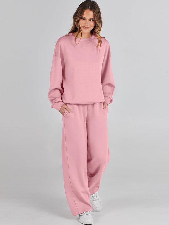 Damen entspannten Komfort Sweatset Heidi-Mode