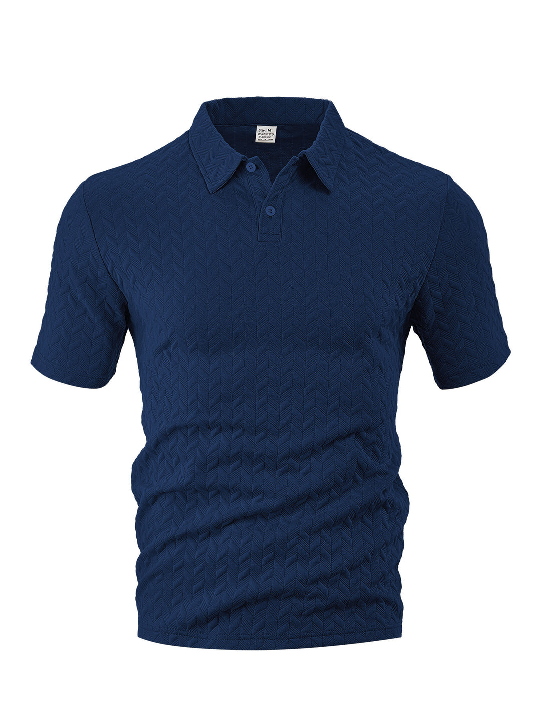 Herren Poloshirt aus atmungsaktiver Baumwolle Heidi-Mode
