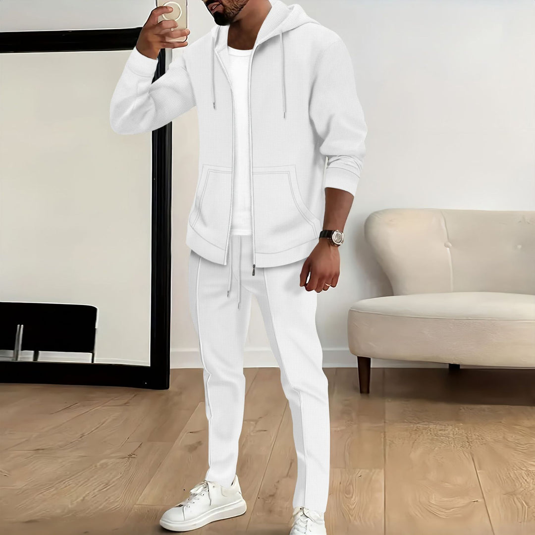 Herren Trainingsanzug mit modernem Design und atmungsaktiven Materialien Heidi-Mode