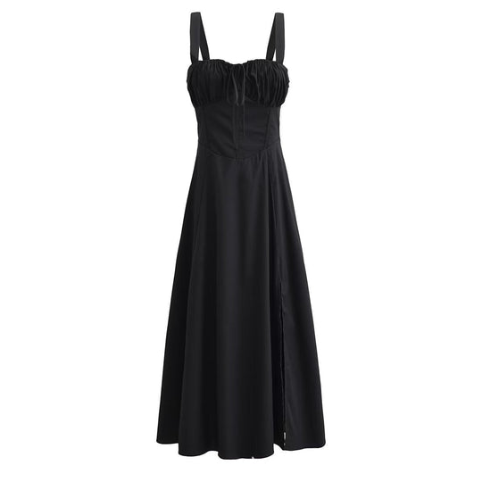 Heidi-Mode | Bindemittel Lange Slip Midi Kleid
