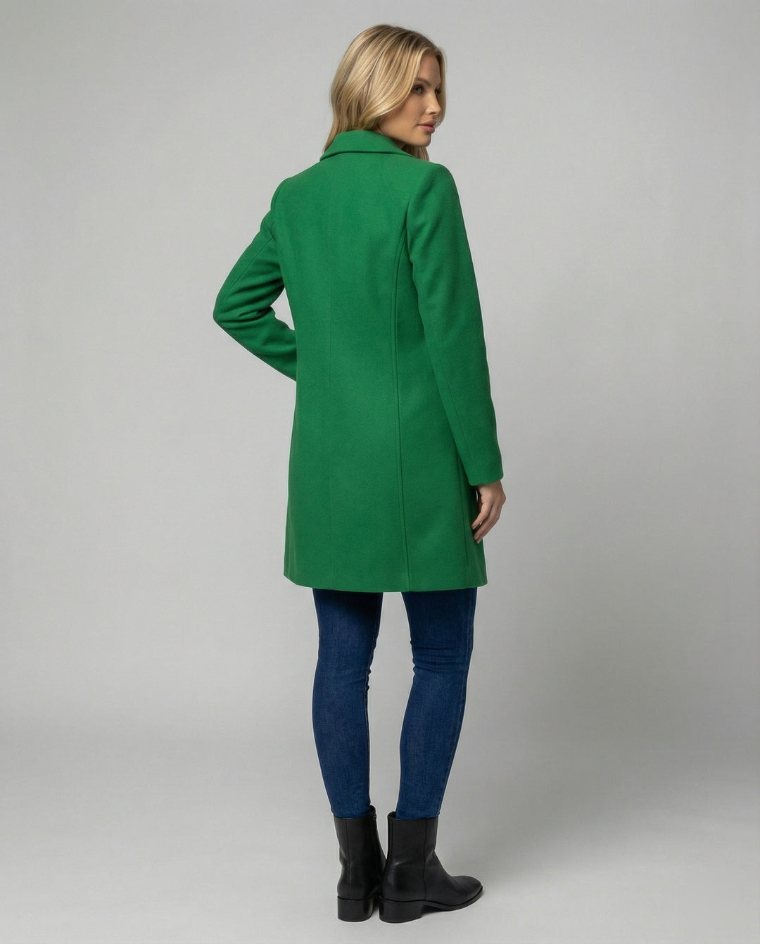 Damen Longblazer Damen mit Struktur