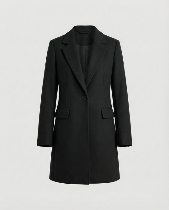 Damen Longblazer Damen mit Struktur