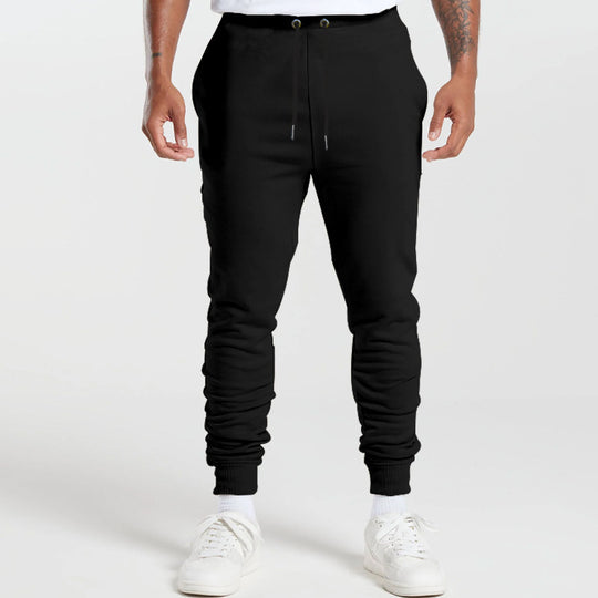 Herren Fitness-Jogginghose mit hohem Tragekomfort und praktischen Taschen Heidi-Mode