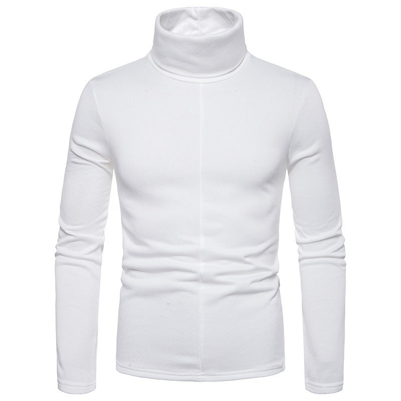 Herren Rollkragenpullover aus weichem Strickmaterial Heidi-Mode