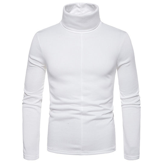 Herren Rollkragenpullover aus weichem Strickmaterial Heidi-Mode
