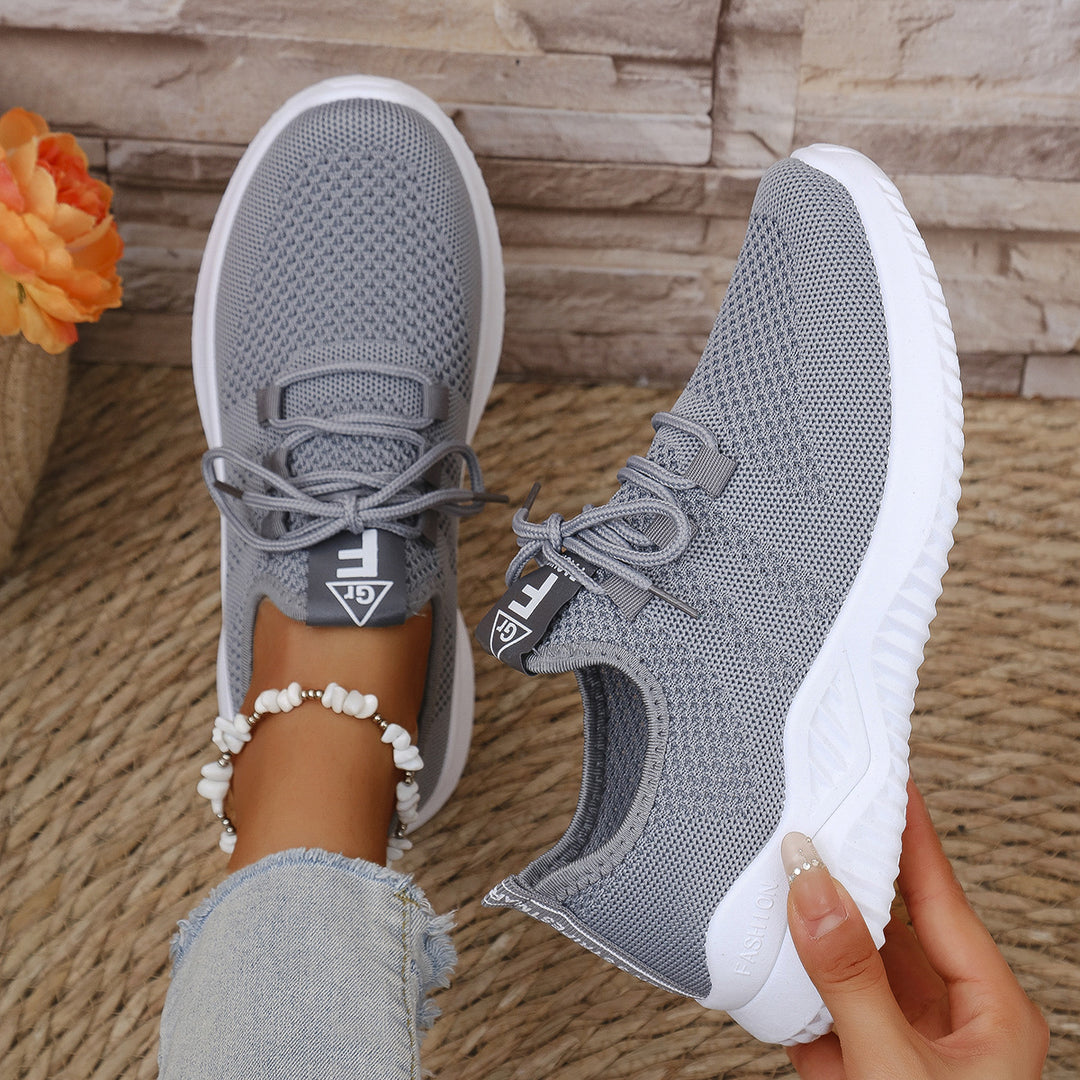 Damen atmungsaktive Sneaker in modischem Design Heidi-Mode