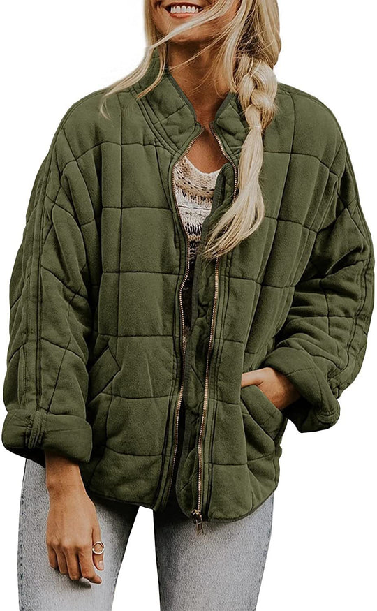Damen Übergröße Steppjacke Heidi-Mode