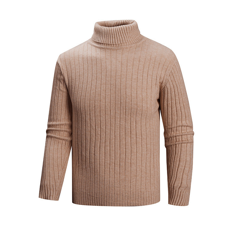 Herren Strickpullover mit Stehkragen Heidi-Mode