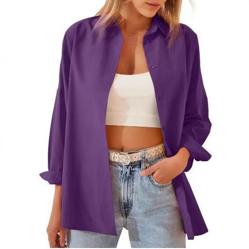 Damen lässige Hemdbluse Heidi-Mode