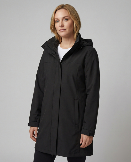 Übergangsjacke Damen sportlich Parka mit Taschen