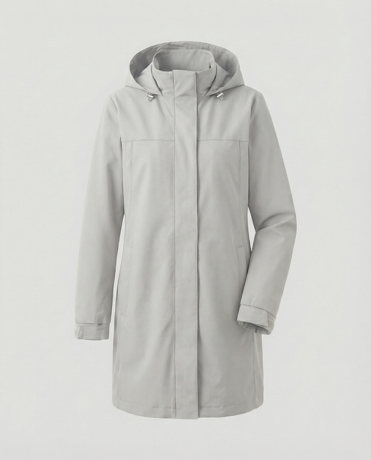 Übergangsjacke Damen sportlich Parka mit Taschen