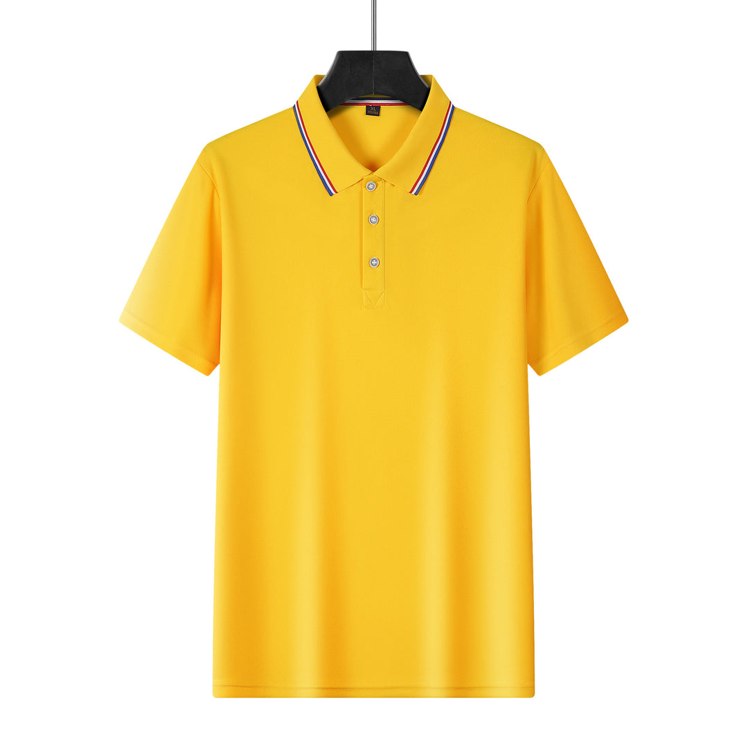 Herren Poloshirt mit atmungsaktiver Struktur und stilvollem Farbdesign Heidi-Mode