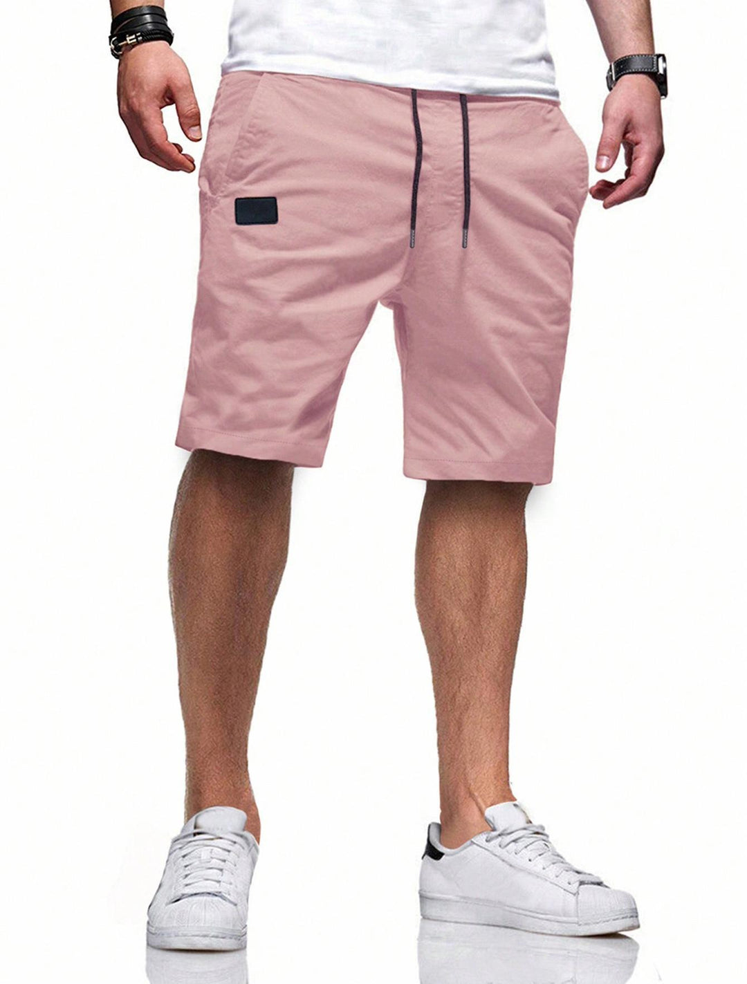 Herren bequeme Sport Shorts mit praktischen Taschen und elastischem Bund Heidi-Mode