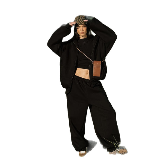 Damen Bequeme und stylische Kapuzenjacke Heidi-Mode