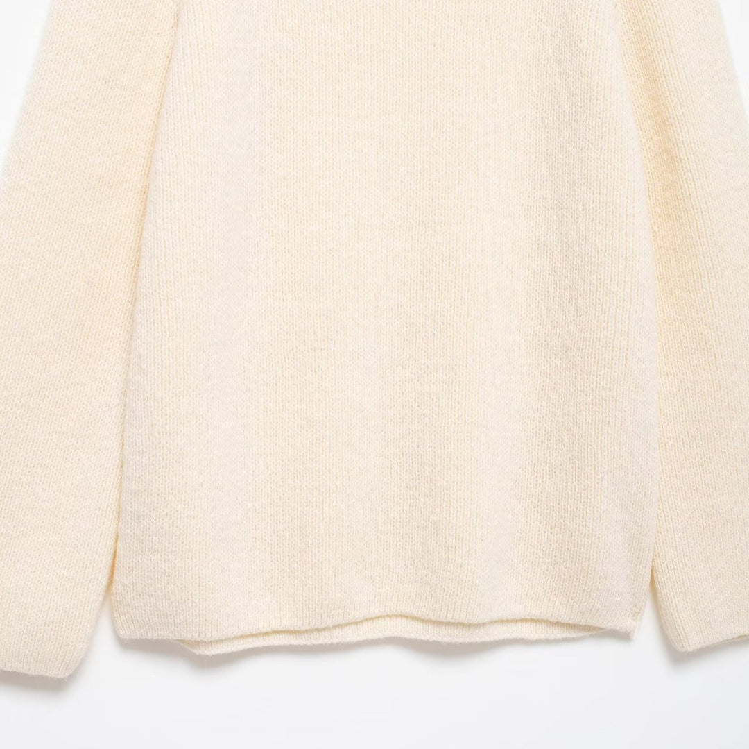 Damen Kuscheliges Strickoberteil Heidi-Mode