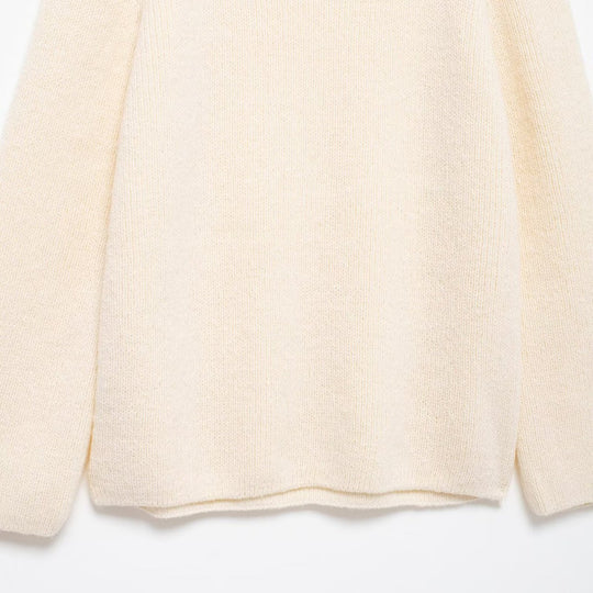 Damen Kuscheliges Strickoberteil Heidi-Mode