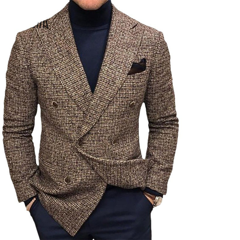 Herren eleganter doppelt gefütterter Blazer Heidi-Mode
