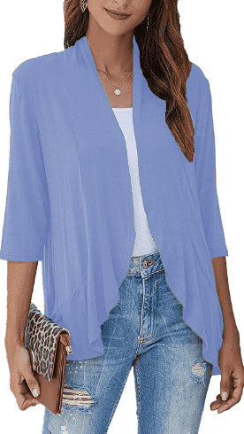 Heidi Mode | Neues meistverkauftes einfarbiges Strickjacken-Top