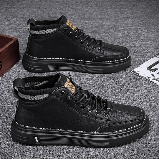 Herren Retro High-Top Sneakers Heidi-Mode