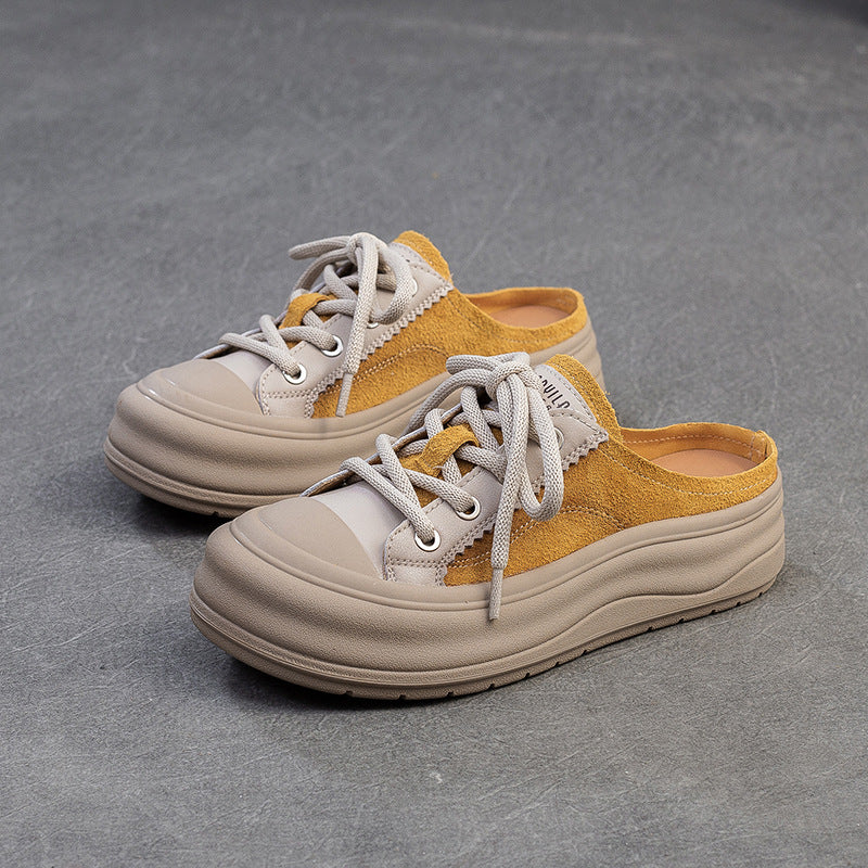 Damen Slipper mit atmungsaktiver Oberflächenstruktur und rutschfester Sohle Heidi-Mode