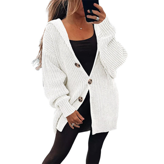 Damen Übergroßer Strickcardigan Heidi-Mode