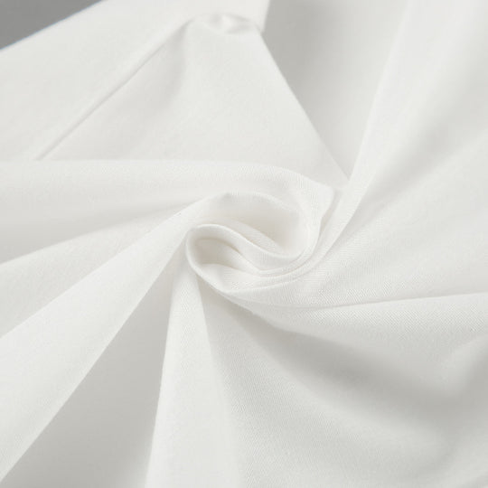 Damen Weit geschnittene Leinenhose mit elastischem Bund und hohem Taillenbund Heidi-Mode