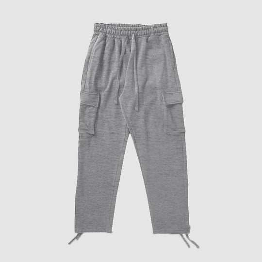 Herren Cargo-Jogginghose mit elastischem Bund und praktischen Seitentaschen Heidi-Mode