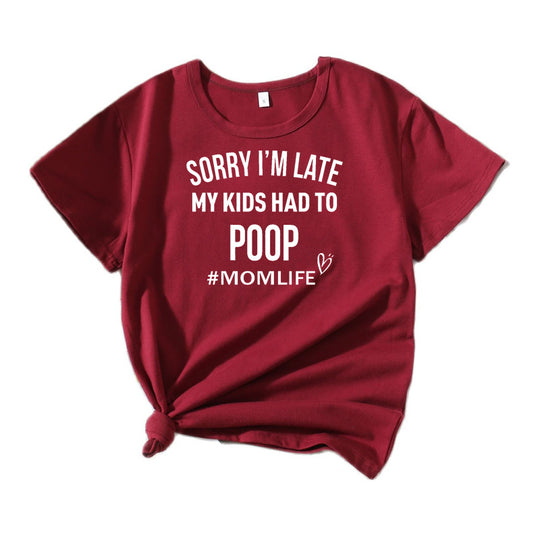 Frauen Freizeit Mama Humor T-Shirt Heidi-Mode