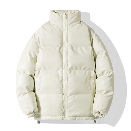 Damen isolierte Steppjacke mit hohem Kragen und elastischen Bündchen Heidi-Mode