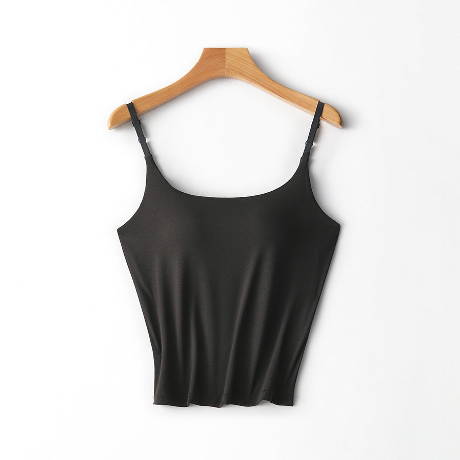 Femme Minimalistisch Camisole Top Heidi-Mode