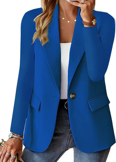 Damen Eleganter Blazer mit strukturiertem Design und praktischen Taschen Heidi-Mode