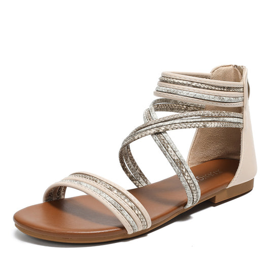 Damen elegante Sommer Sandalen Heidi-Mode