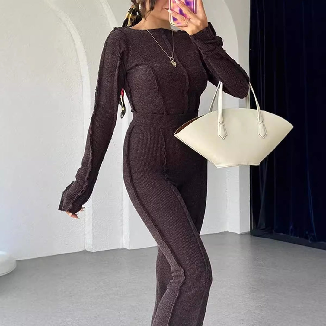 Damen Set aus Strickwaren Heidi-Mode