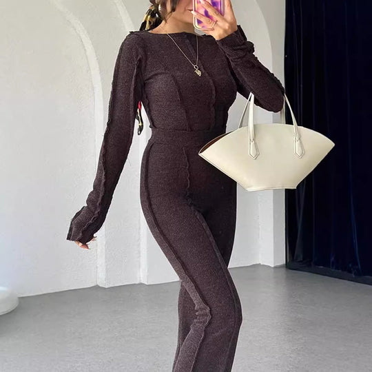 Damen Set aus Strickwaren Heidi-Mode