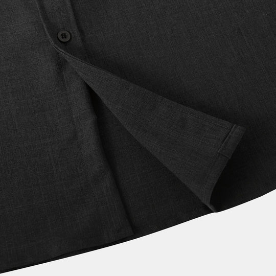 Herren Kurzarmhemd aus leichtem, atmungsaktivem Stoff mit elegantem Schnitt Heidi-Mode